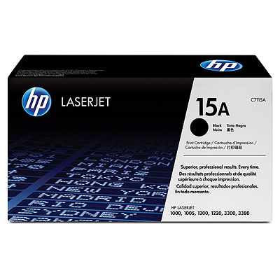 Mực in HP 15A Black LaserJet Toner Cartridge (C7115A)